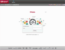 Tablet Screenshot of admin.nitex.cz