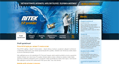 Desktop Screenshot of nitex.cz