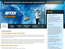 Tablet Screenshot of nitex.cz